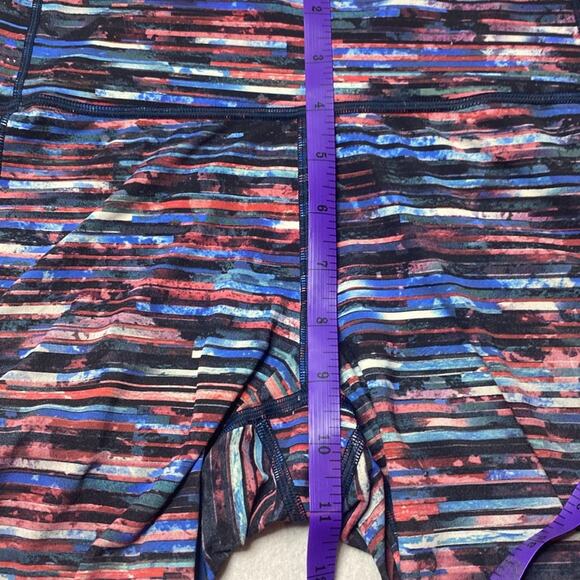 Lululemon Fast & Free 7/8 Tight II *Nulux 25" Hinshu Alpine White Multi Size 8 - Picture 11 of 12